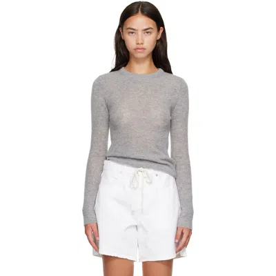 Citizen Of Humanity Gray Alessia Crewneck Sweater