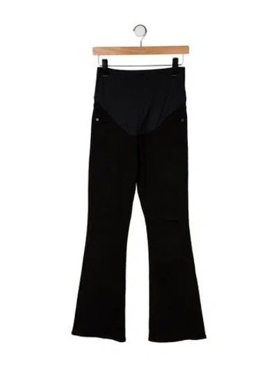 Pre-owned Citizen Of Humanity High-rise Flared Jeans In Black