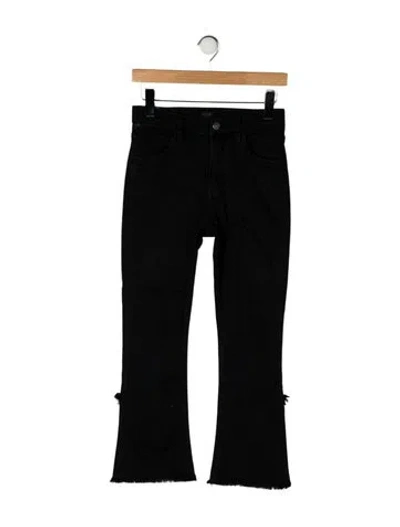 Pre-owned Citizen Of Humanity High-rise Flared Jeans In Black