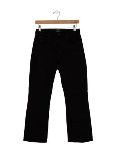 Pre-owned Citizen Of Humanity High-rise Flared Jeans In Black