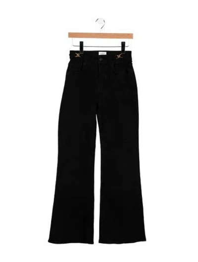 Pre-owned Citizen Of Humanity High-rise Flared Jeans In Black