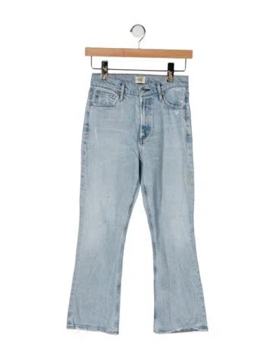 Pre-owned Citizen Of Humanity High-rise Flared Jeans In Blue