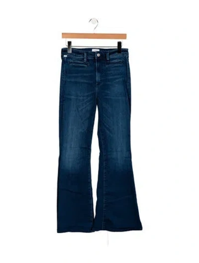 Pre-owned Citizen Of Humanity High-rise Flared Jeans In Blue