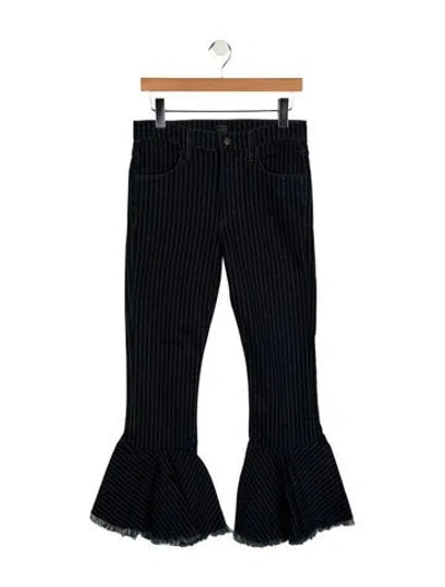 Pre-owned Citizen Of Humanity High-rise Flared Jeans In Blue