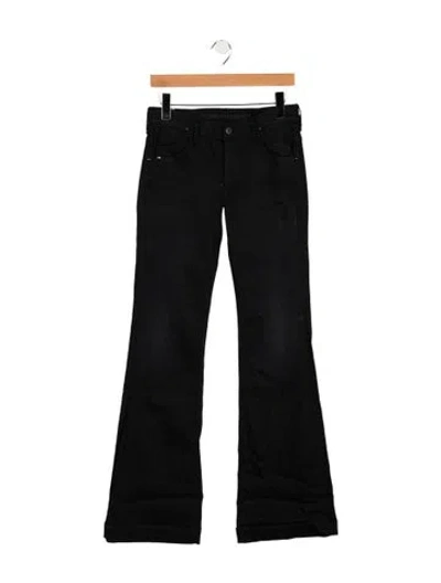 Pre-owned Citizen Of Humanity High-rise Flared Jeans In Blue