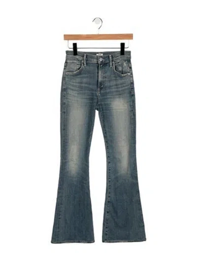 Pre-owned Citizen Of Humanity High-rise Flared Jeans In Blue