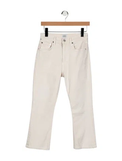 Pre-owned Citizen Of Humanity High-rise Flared Jeans In Multi