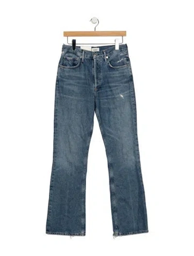 Pre-owned Citizen Of Humanity High-rise Flared Jeans W/ Tags In Blue