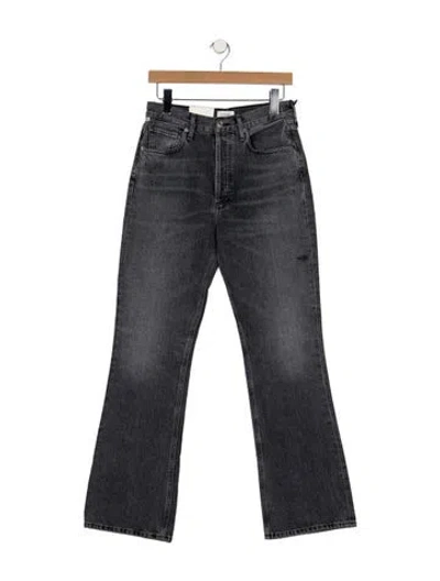 Pre-owned Citizen Of Humanity High-rise Flared Jeans W/ Tags In Grey