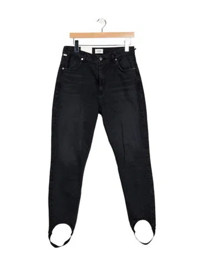 Pre-owned Citizen Of Humanity High-rise Ski Jeans W/ Tags In Black