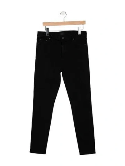 Pre-owned Citizen Of Humanity High-rise Skinny Leg Jeans In Black