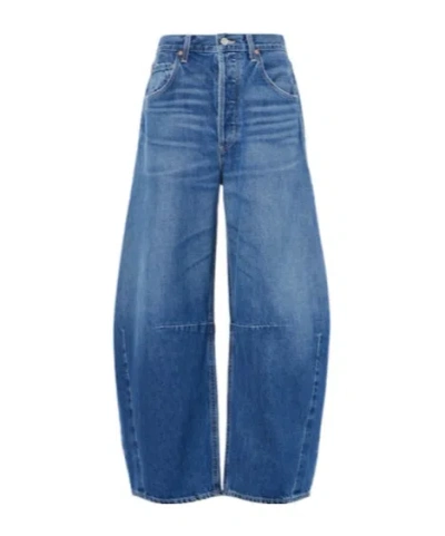 Citizen Of Humanity Horseshoe Wide-leg Jeans In Blue