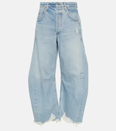 CITIZEN OF HUMANITY HORSESHOE WIDE-LEG JEANS
