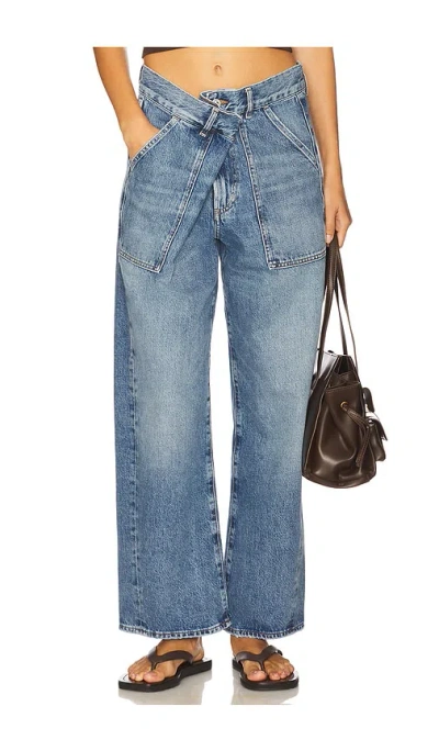 Citizen Of Humanity Ines Utility Trouser In Multi