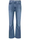 Citizen Of Humanity Citizens Of Humanity Blaine Horsebit-embellished Slim Straight-leg Jeans In Multi