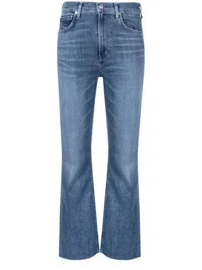 CITIZEN OF HUMANITY ISLA CROPPED BOOTCUT JEANS