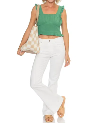 Citizen Of Humanity Isola 32 Flare Jeans In Wildflower White In Multi