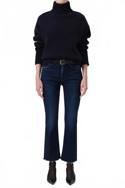 CITIZEN OF HUMANITY ISOLA CROPPED BOOT IN LOTUS