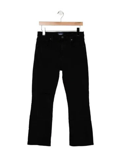 Pre-owned Citizen Of Humanity Isola Flared Jeans In Black
