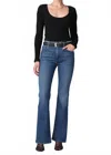 Citizen Of Humanity Isola Mid Rise Flare Leg Jeans In Crispen In Multi