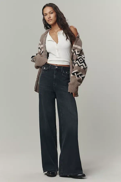 Citizen Of Humanity Issy High-rise Wide-leg Jeans In Blue