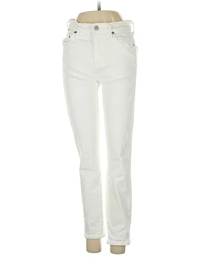 Pre-owned Citizen Of Humanity Jeans In White
