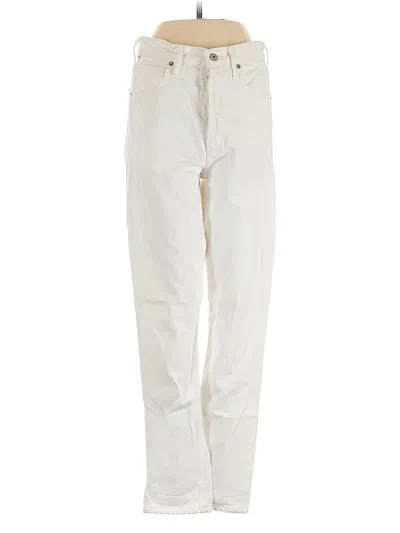 Pre-owned Citizen Of Humanity Jeans In White