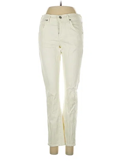 Pre-owned Citizen Of Humanity Jeans In White