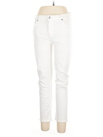 Pre-owned Citizen Of Humanity Jeans In White