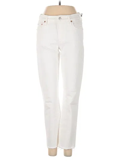 Pre-owned Citizen Of Humanity Jeans In White