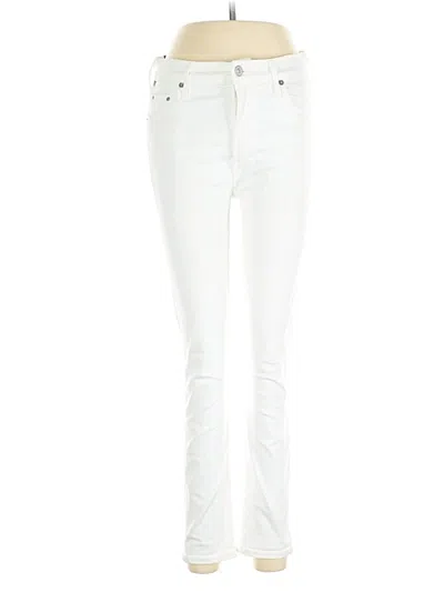 Pre-owned Citizen Of Humanity Jeans In White