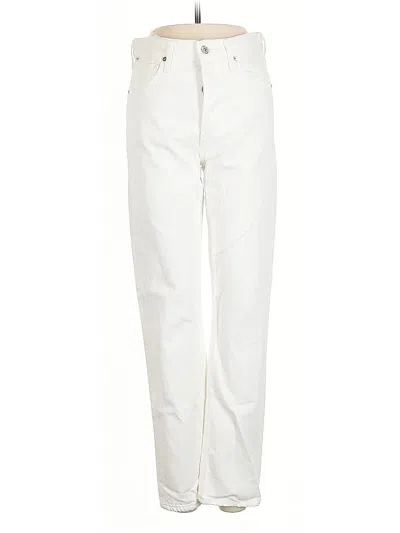 Pre-owned Citizen Of Humanity Jeans In White