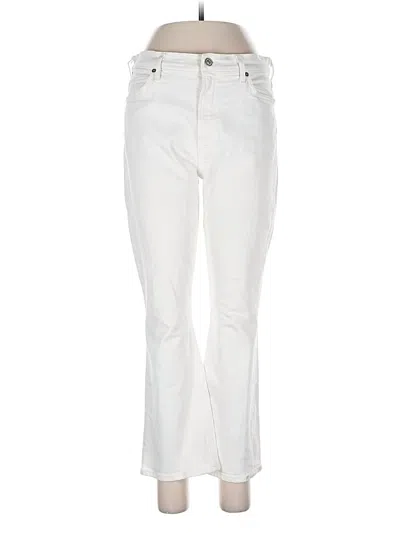 Pre-owned Citizen Of Humanity Jeans In White