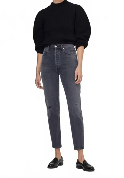 CITIZEN OF HUMANITY JOLENE HIGH-RISE IN GREY