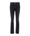 Citizen Of Humanity Jolene High-rise Slim Jeans In Black