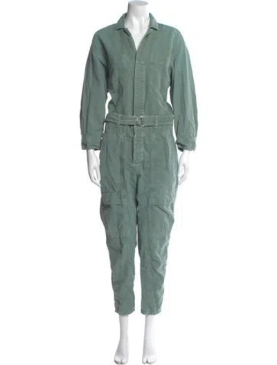 Pre-owned Citizen Of Humanity Jumpsuit In Green