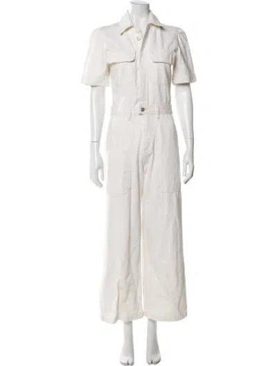 Pre-owned Citizen Of Humanity Jumpsuit In White