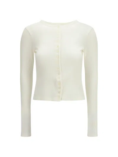 Citizen Of Humanity Kari Ribbed-knit Cardigan In White