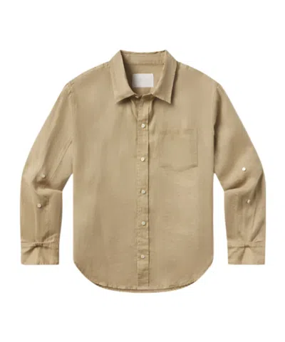 Citizen Of Humanity Kayla Button-up Shirt In Brown