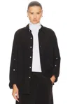 Citizen Of Humanity Kayla Shirt In Black