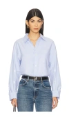 Citizen Of Humanity Kayla Shirt In Blue