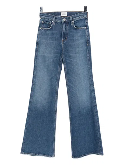 Citizen Of Humanity Kimberly 70's Flare Jeans In Blue