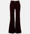 Citizen Of Humanity Kimberly Cotton Corduroy Flared Pants In Brown