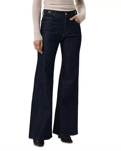Citizen Of Humanity Citizens Of Humanity Kimberly Horsebit High Rise Flare Jeans In Helia In Blue