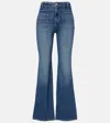 Citizen Of Humanity Kimberly Mid-rise Flared Jeans In Blue
