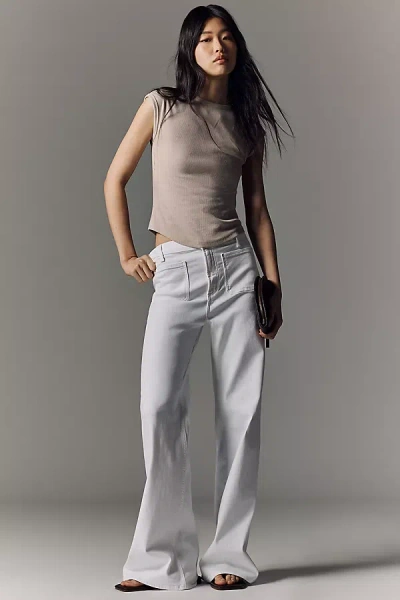 Citizen Of Humanity Kimberly Mid-rise Flare Jeans In White