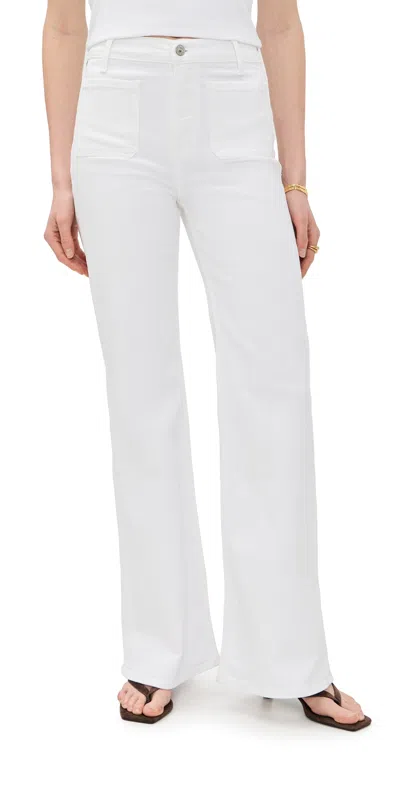 Citizen Of Humanity Kimberly Patch Pocket Flare Jeans Soft White