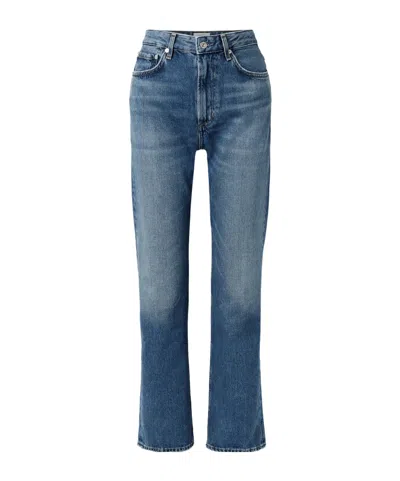 Citizen Of Humanity Zurie High-rise Straight-leg Jeans In Blue