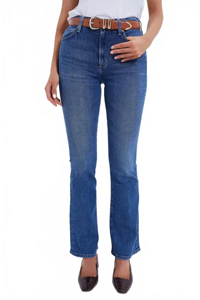 Citizen Of Humanity Lilah High Rise Bootcut In Abalone In Blue