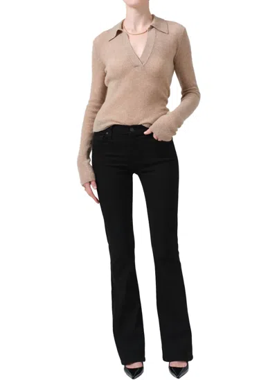Citizen Of Humanity Lilah High Rise Bootcut Jeans In Black